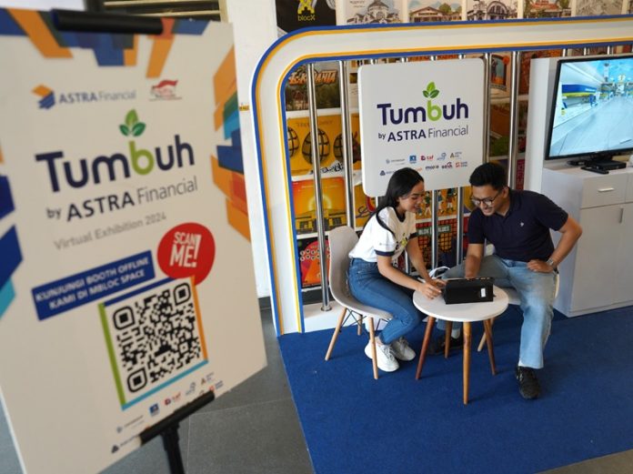 Pop Up Booth Tumbuh by Astra Financial