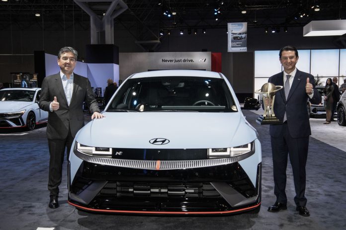 Hyundai IONIQ 5 N Charges On With 2024 World Performance Car Award Victory