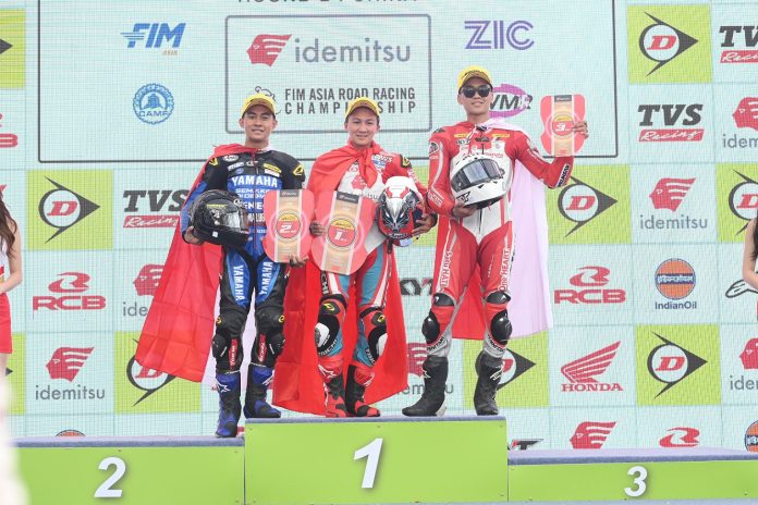 Pebalap Indonesia Race 1 ARRC China