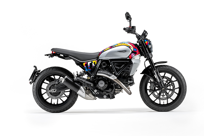 Scrambler Ducati Hadirkan Cover Kit Limited Edition Kolaborasi Dengan Van Orton Design