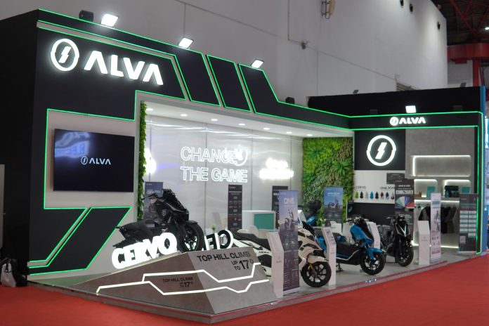 Booth ALVA di Jakarta Fair 2024