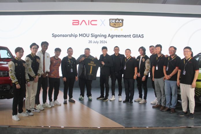 BAIC Indonesia Sponsori Dewa United 1