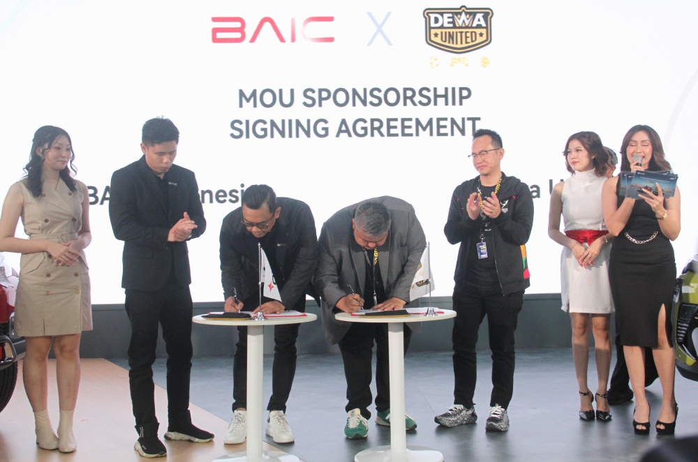 BAIC Indonesia Sponsori Dewa United 1