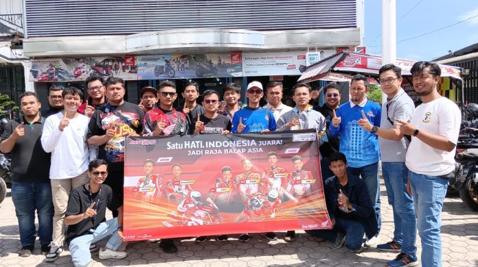 Komunitas Honda Banda Aceh Nobar ARRC Mandalika