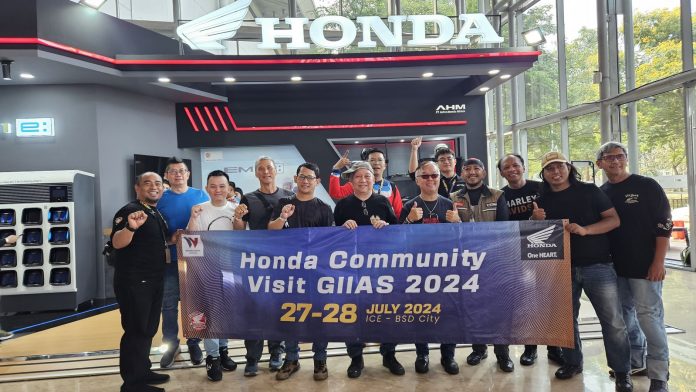 Komunitas Honda Kunjungi GIIAS 2024 1