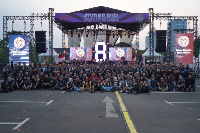 8Citing Royal Riders Indonesia Tribute to Community