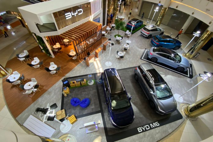 BYD mall to mall