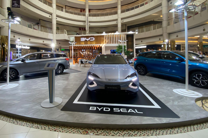 BYD mall to mall