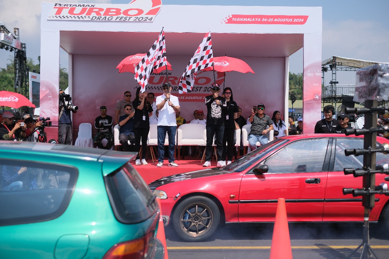 Lebih dari 750 Pembalap Berlaga di Pertamax Turbo Drag Fest 2024 Tasikmalaya-1