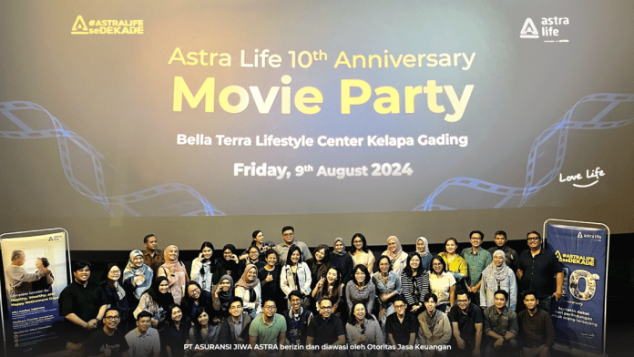 Sedekade Movie Party Astra Life