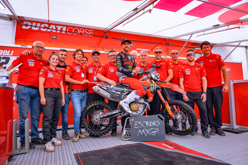 Uji Ketangguhan Desmo450 MX, Ducati Mulai Debutnya di MXGP