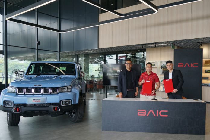 Aiman Witjaksono Brand Ambassador BAIC Indonesia