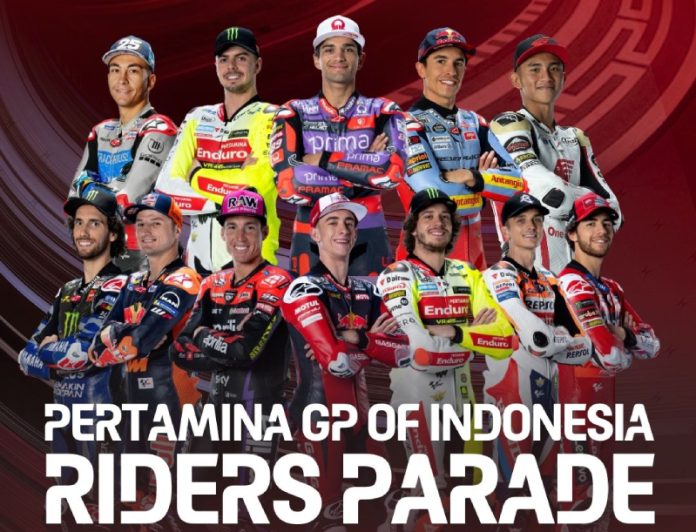 Parade Pebalap MotoGP